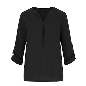 Amazon.com: Lace Blouses for Women Business Casual Tops 3/4